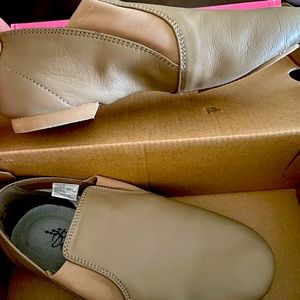 Girls dance jazz shoes sz 3 pair